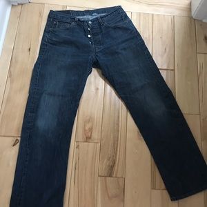 Pre loved Men’s 34 W by 32 L Levi’s 501 jeans